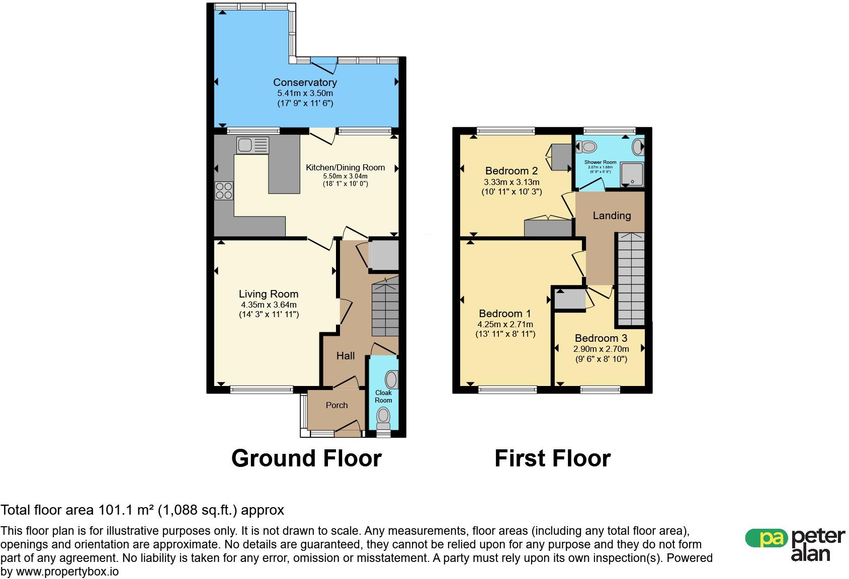 Kings Fee, Monmouth floorplan