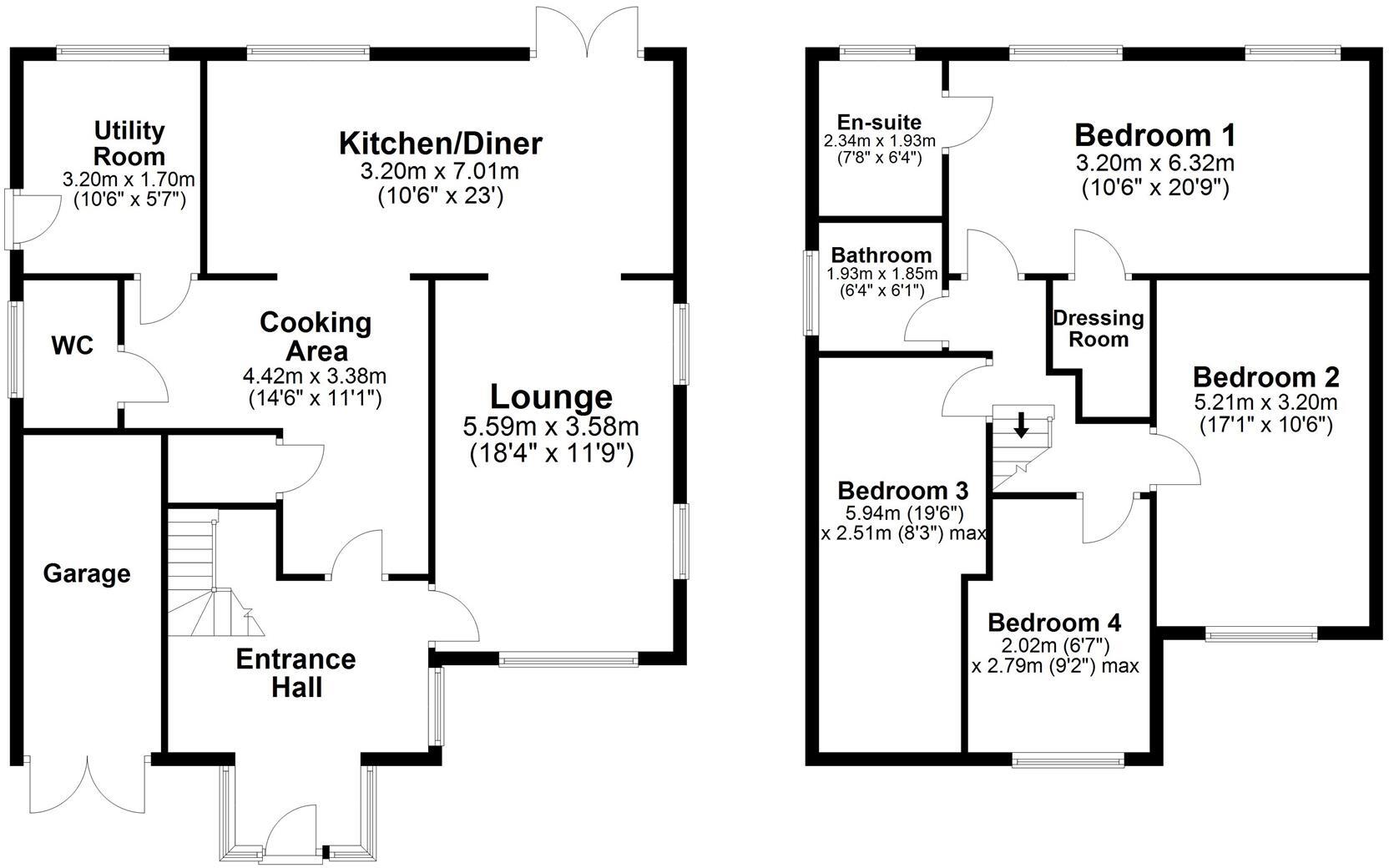 Scotland Lane, Burton Overy, Leicestershire floorplan