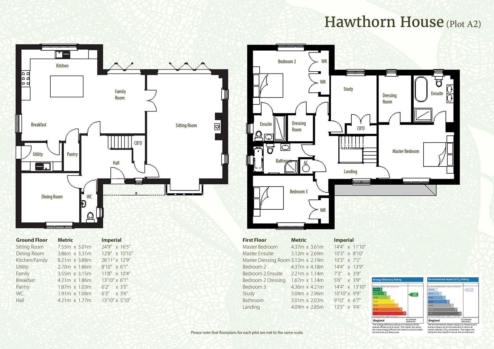 Hawthorn House, Colsterworth floorplan