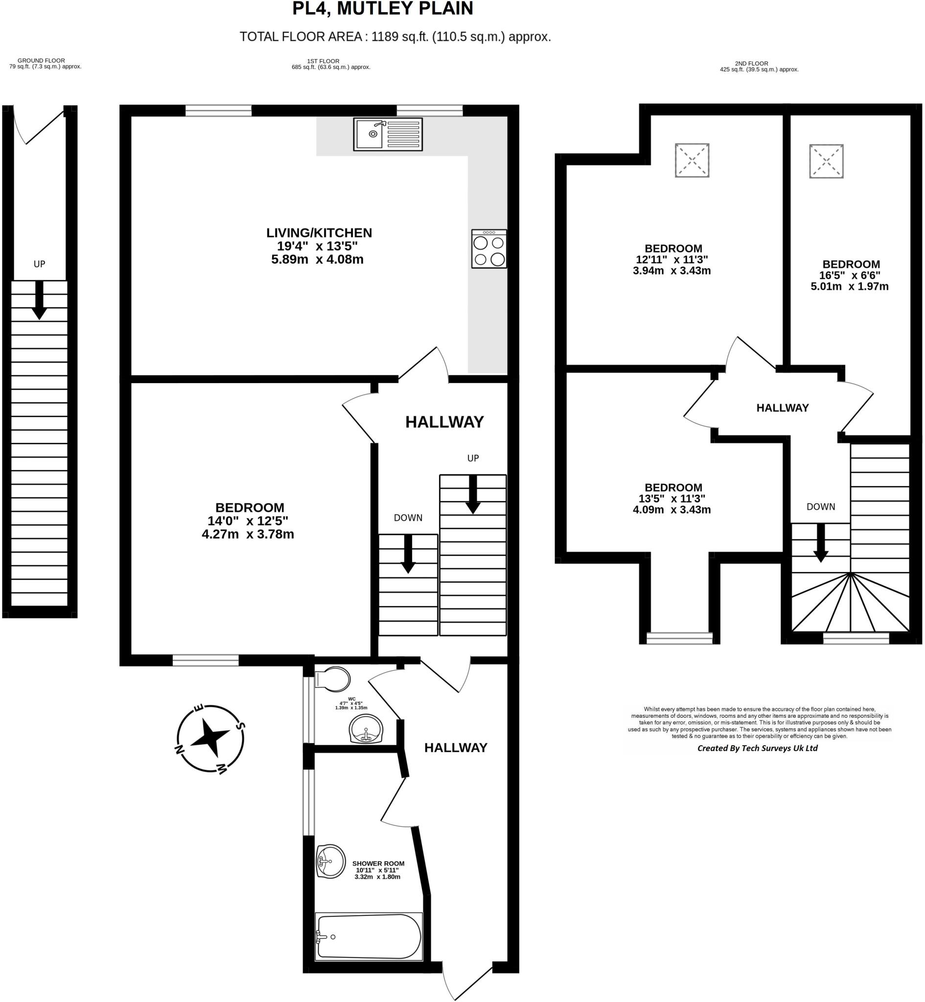 Mutley Plain, Mutley, Plymouth floorplan