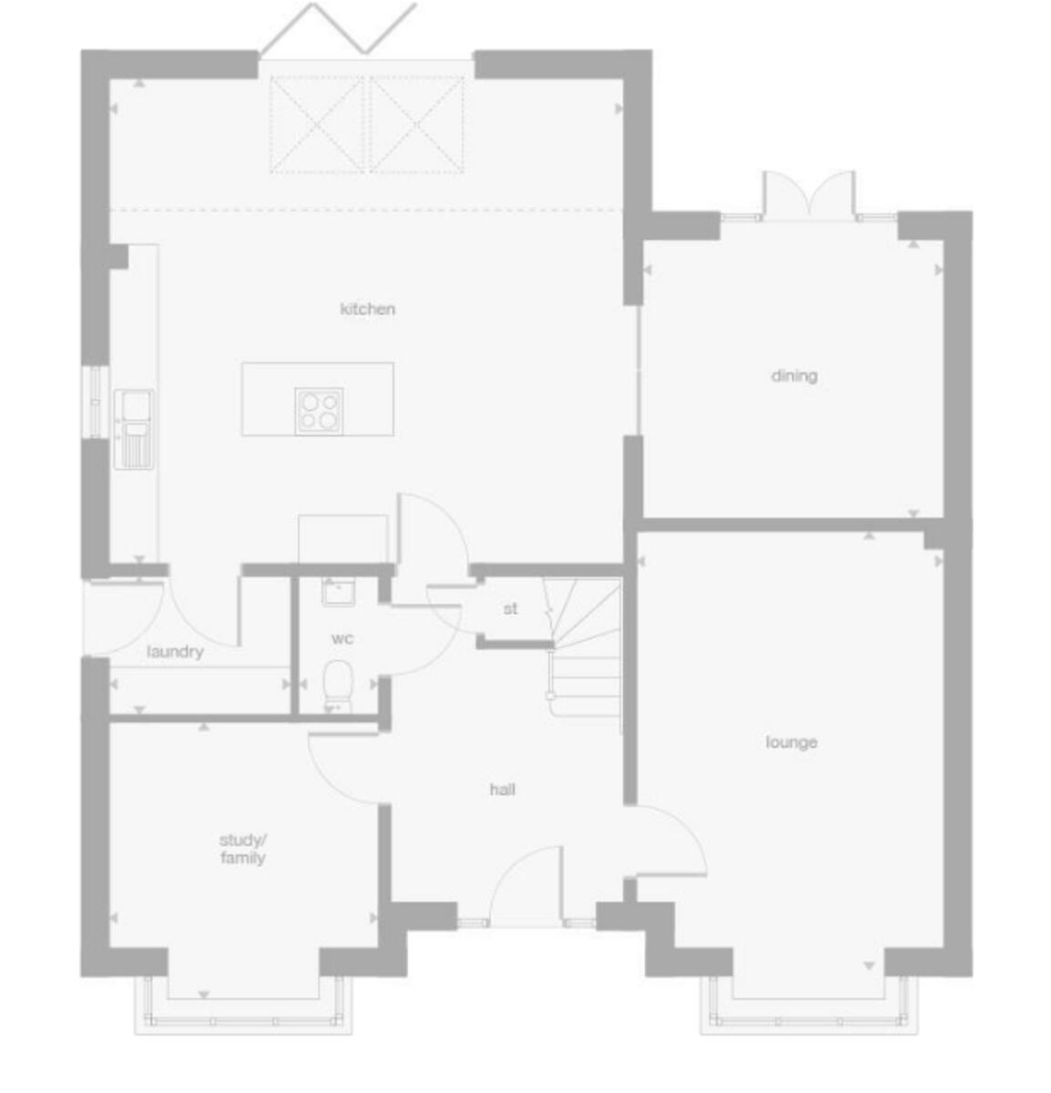 The Kingford, Arlesey Village Bedfordshire floorplan