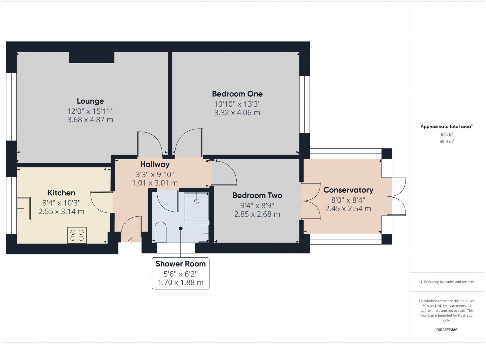 6, Kings Mead, Driffield, YO25 5FD floorplan