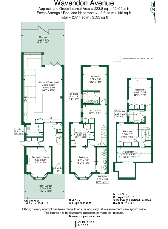 Wavendon Avenue, London floorplan