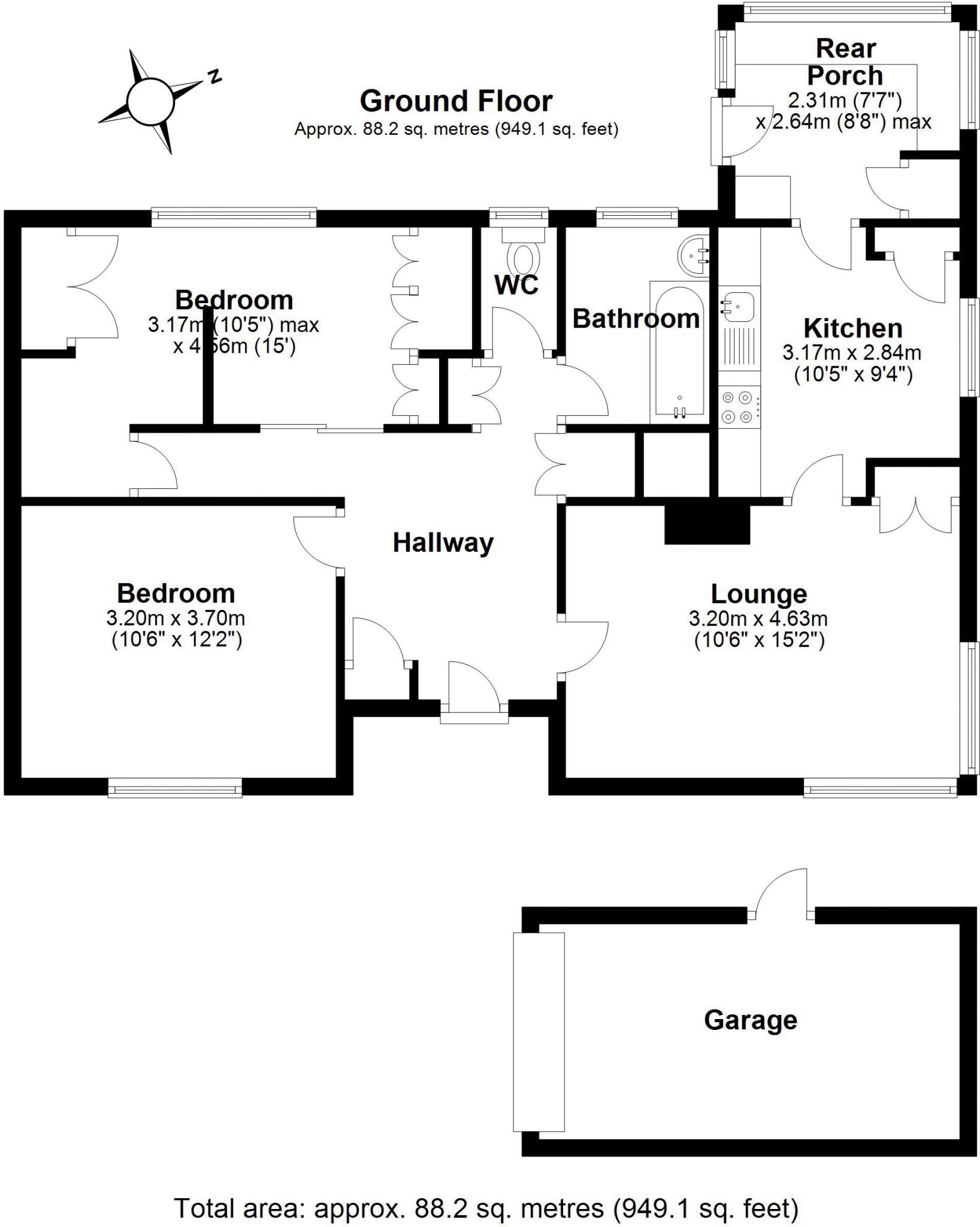 Ironbridge Road, Jackfield floorplan