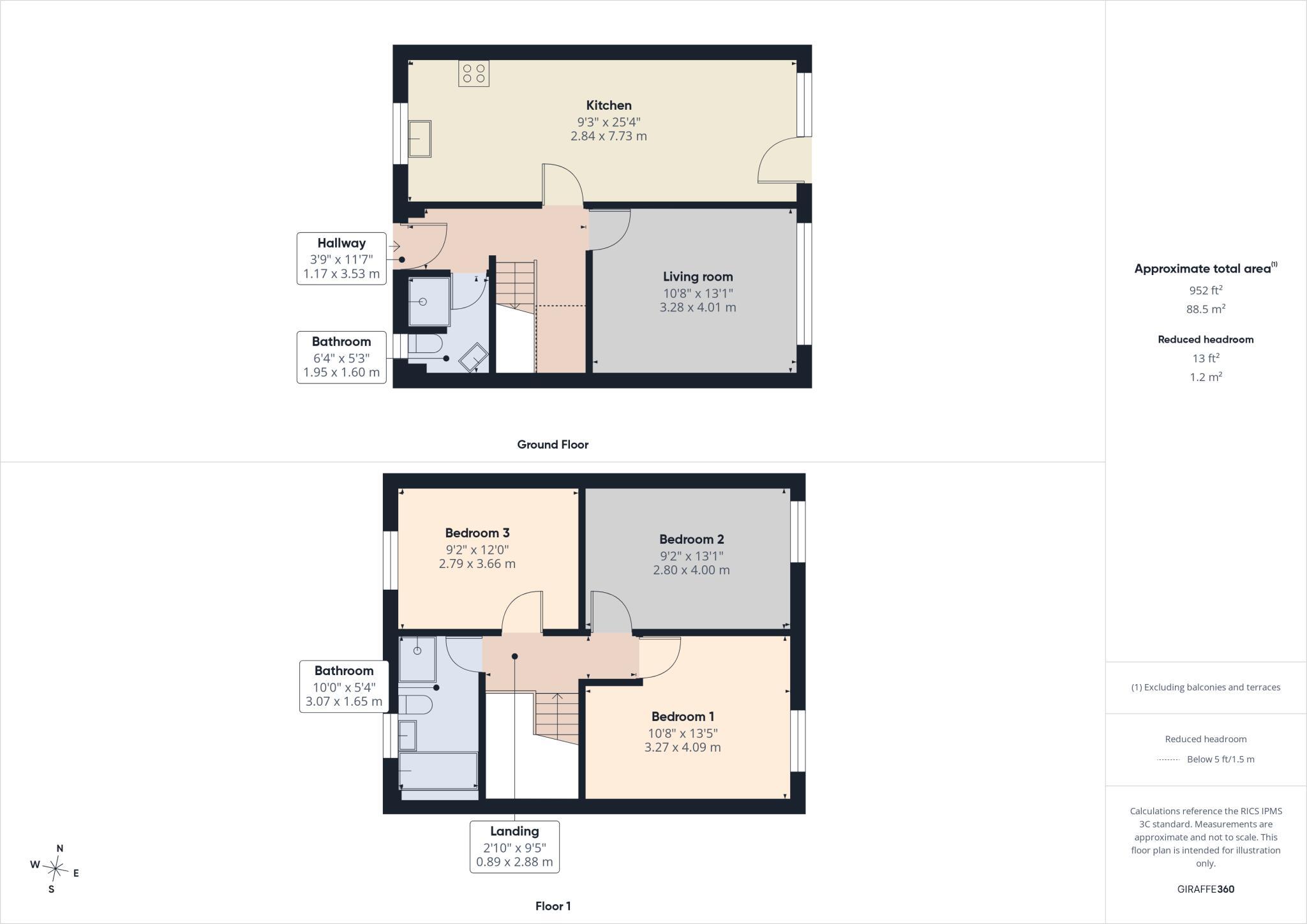 Toftland, Peterborough, PE2 5PE floorplan