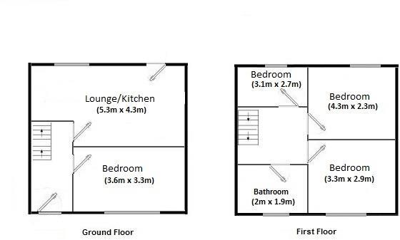Olney Street, Chorlton-on-Medlock, £142pppw floorplan
