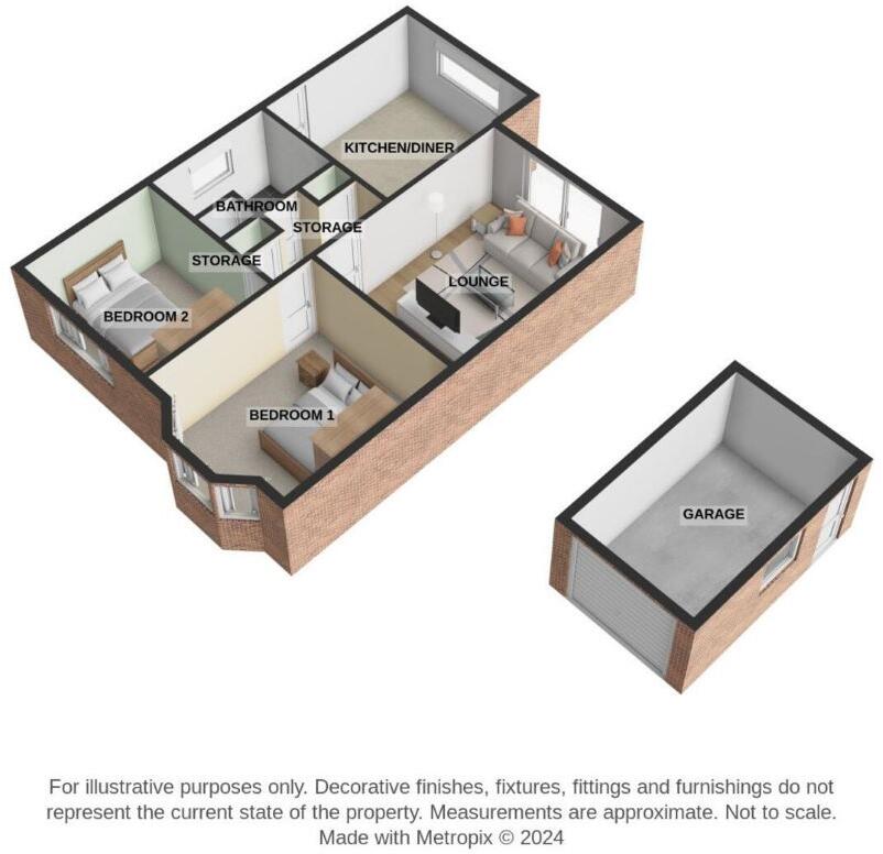 534 Turnhurst Road, Packmoor, Stoke-on-Trent, Staffordshire, ST7 4QB floorplan