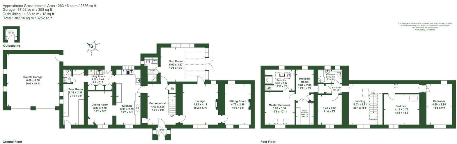 Wennington, Lancaster, Lancashire floorplan