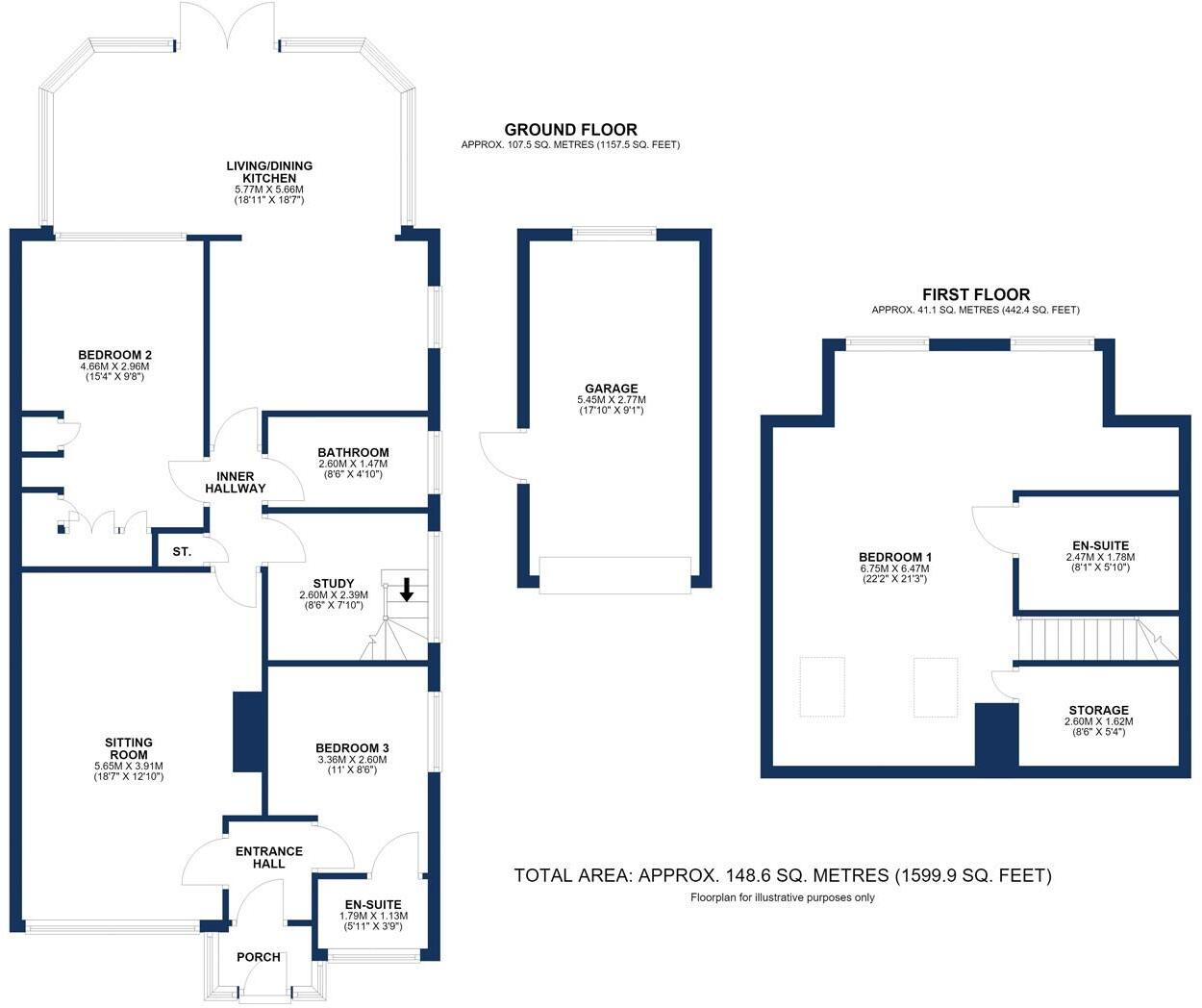Buckfast Close, Hale floorplan