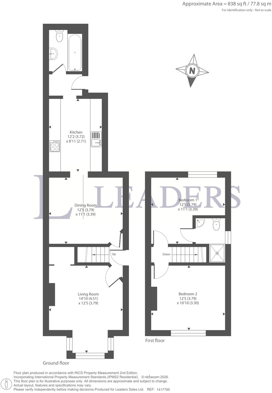 Butts Road, Southampton, Hampshire floorplan