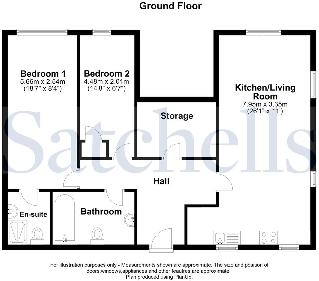 Williams Court, Biggleswade, SG18 floorplan