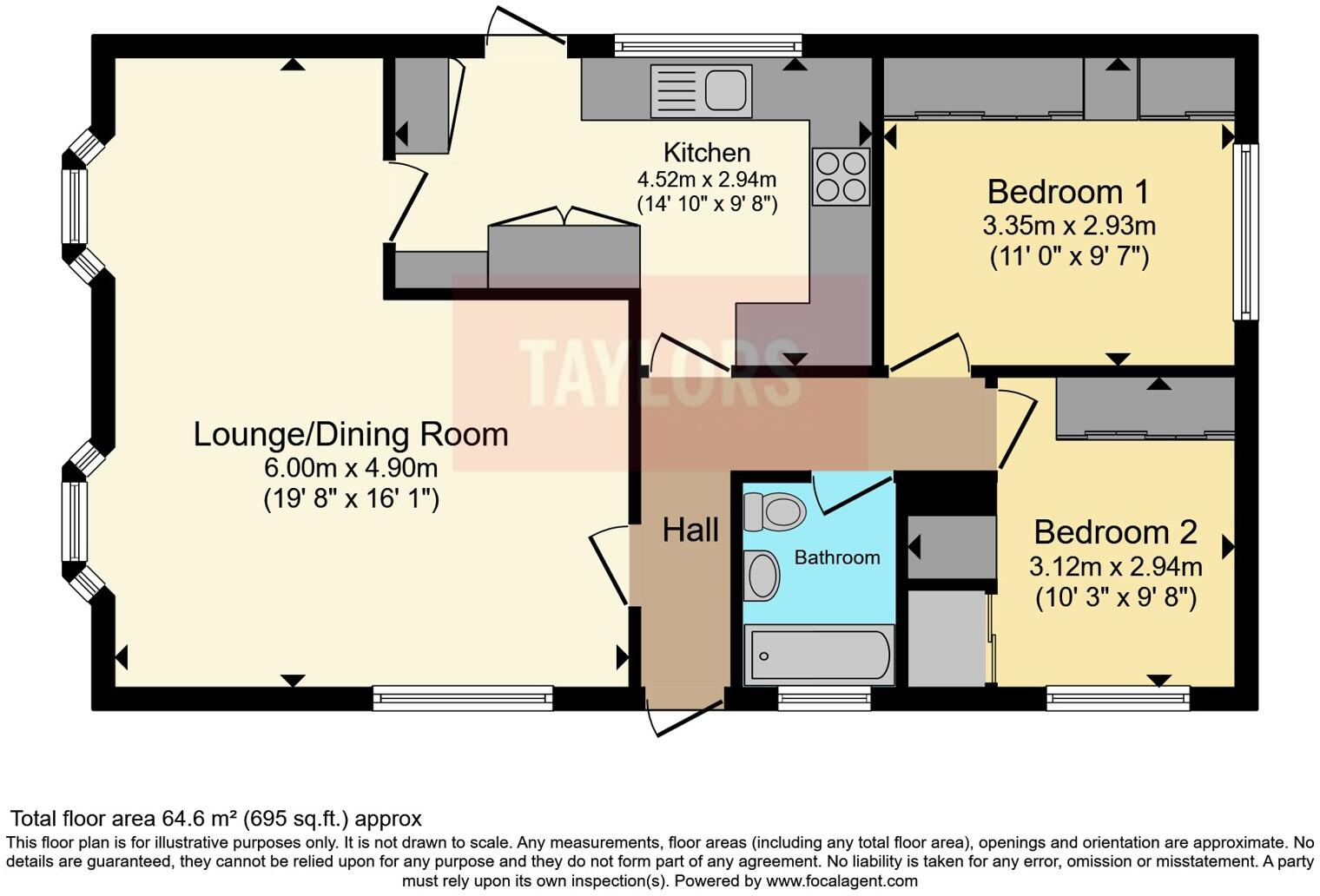Little Meadow, Woodside Home Park, Woodside, Luton, LU1 floorplan