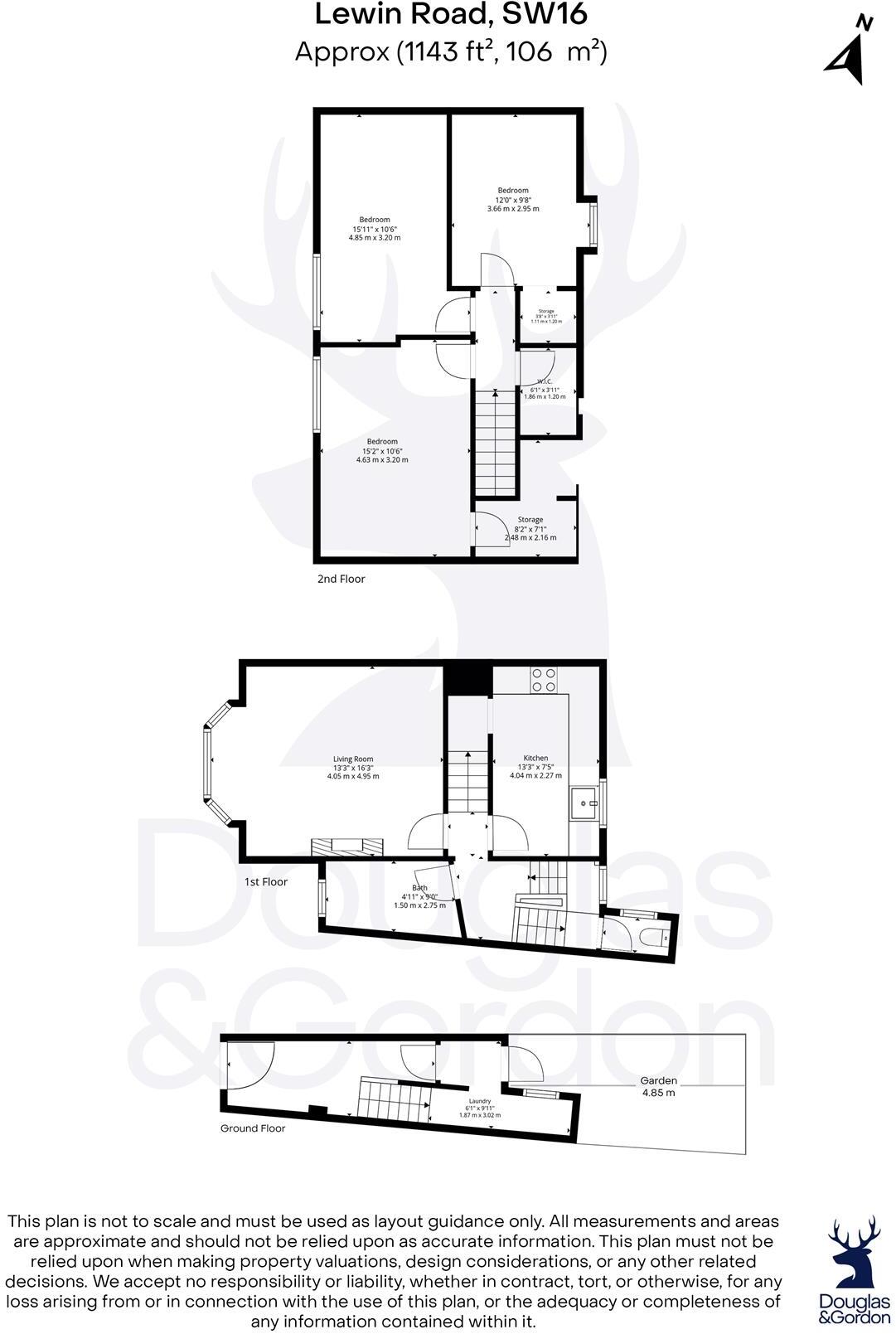 Lewin Road, SW16 floorplan