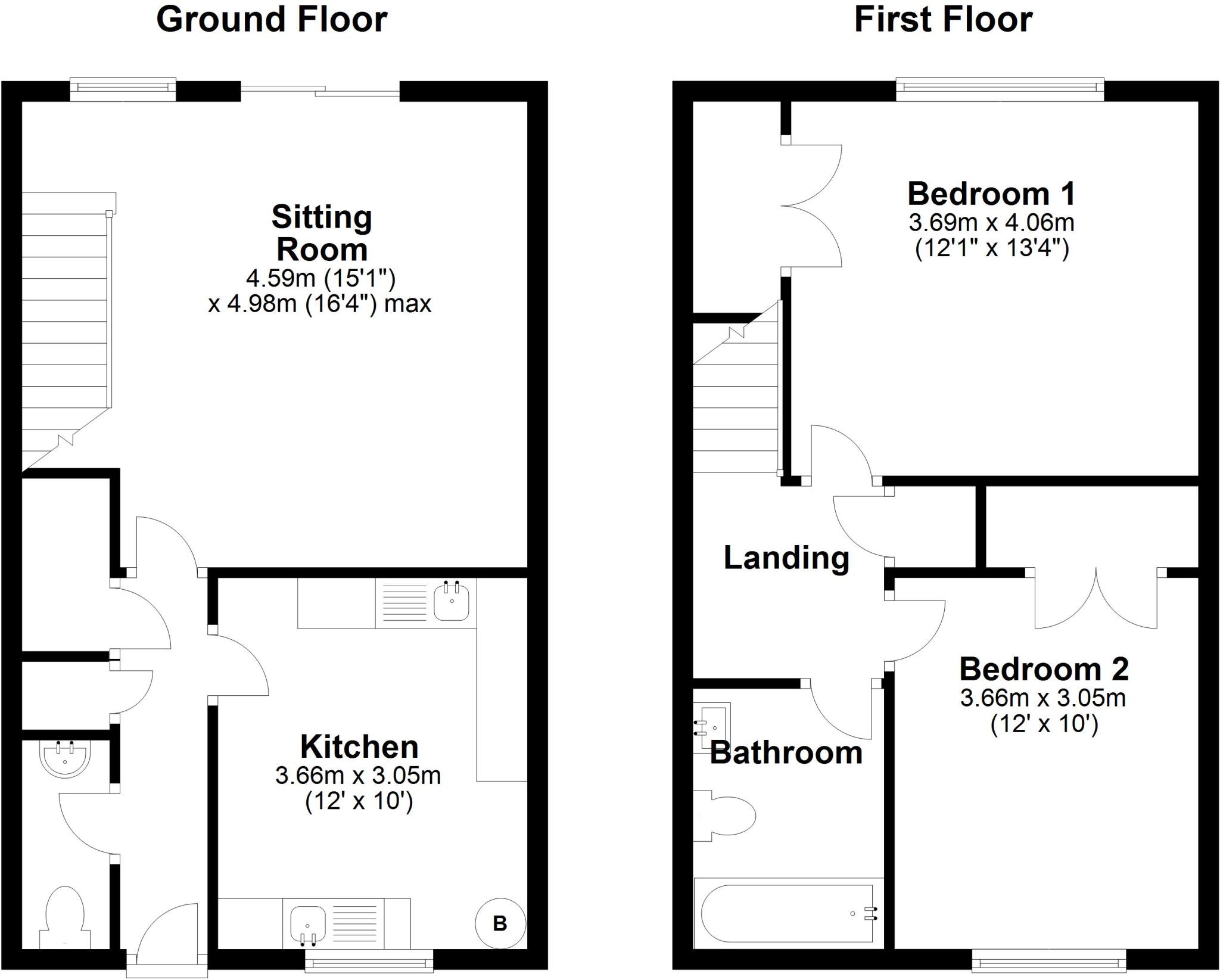Persimmon Walk, Newmarket, Suffolk floorplan