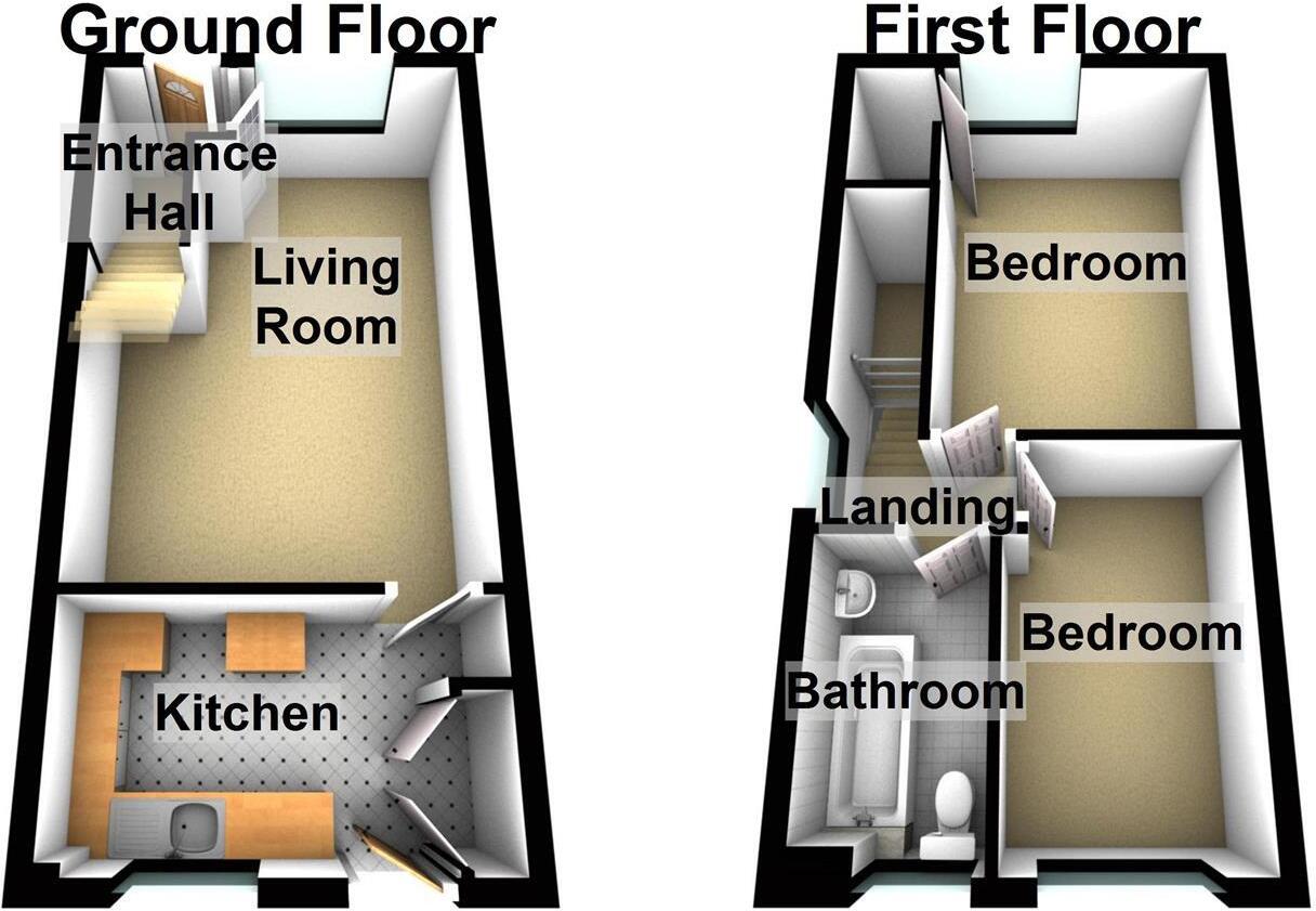 Millers Close, Leominster floorplan