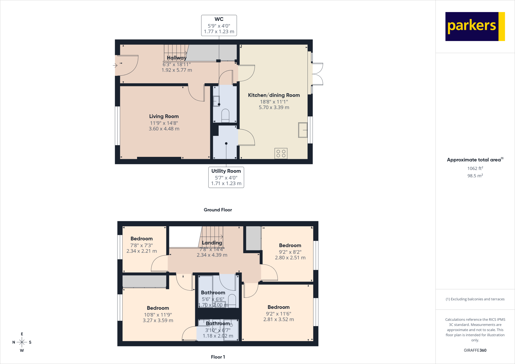 Ryeish Lane, Spencers Wood, Reading, Berkshire, RG7 floorplan