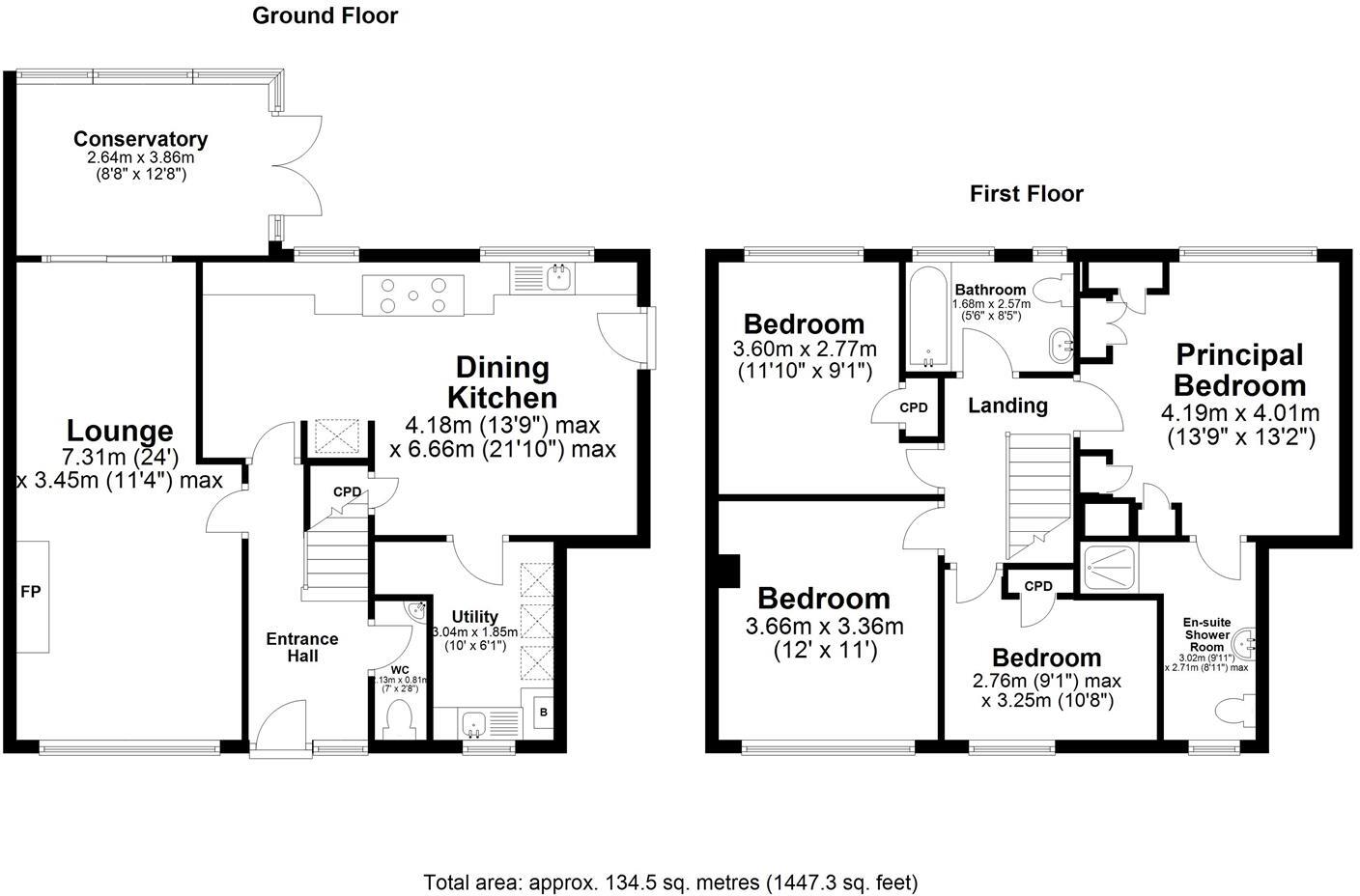 Bracken Avenue, Brighouse floorplan