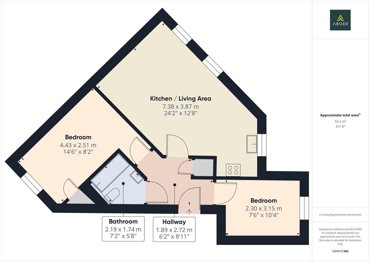 Princess Way, Burton-On-Trent floorplan