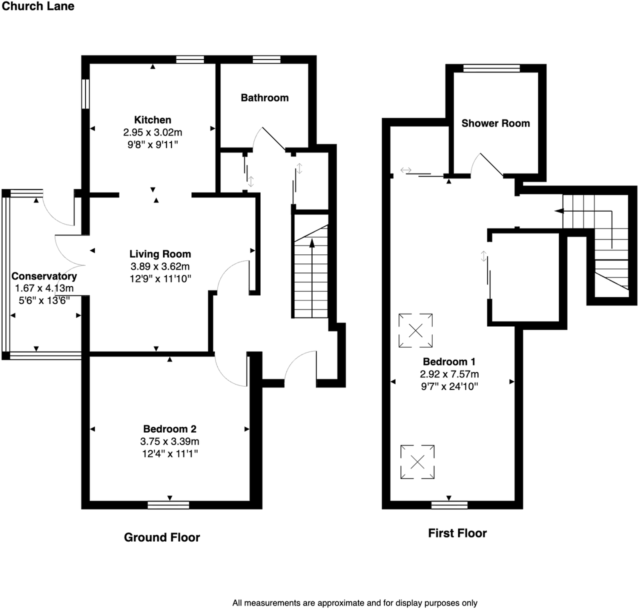 18, Church Lane, Denny, FK6 6NF floorplan