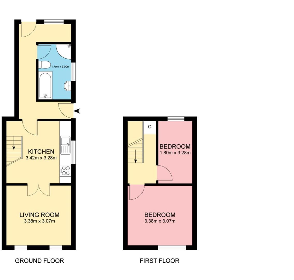 Bow Terrace, Wateringbury, Maidstone floorplan