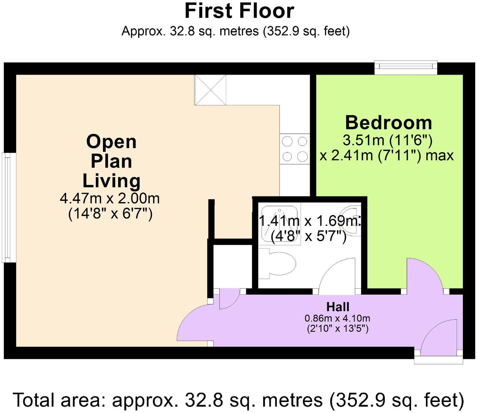 Bradley Lane, Newton Abbot, TQ12 floorplan