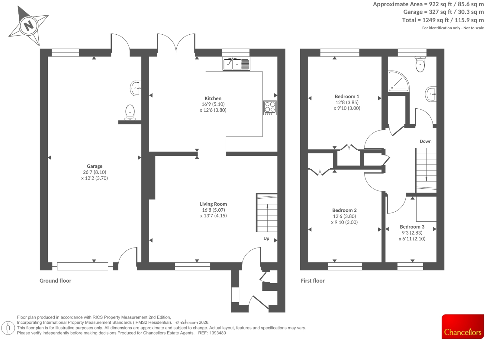 Burrell Road, Compton, Newbury floorplan