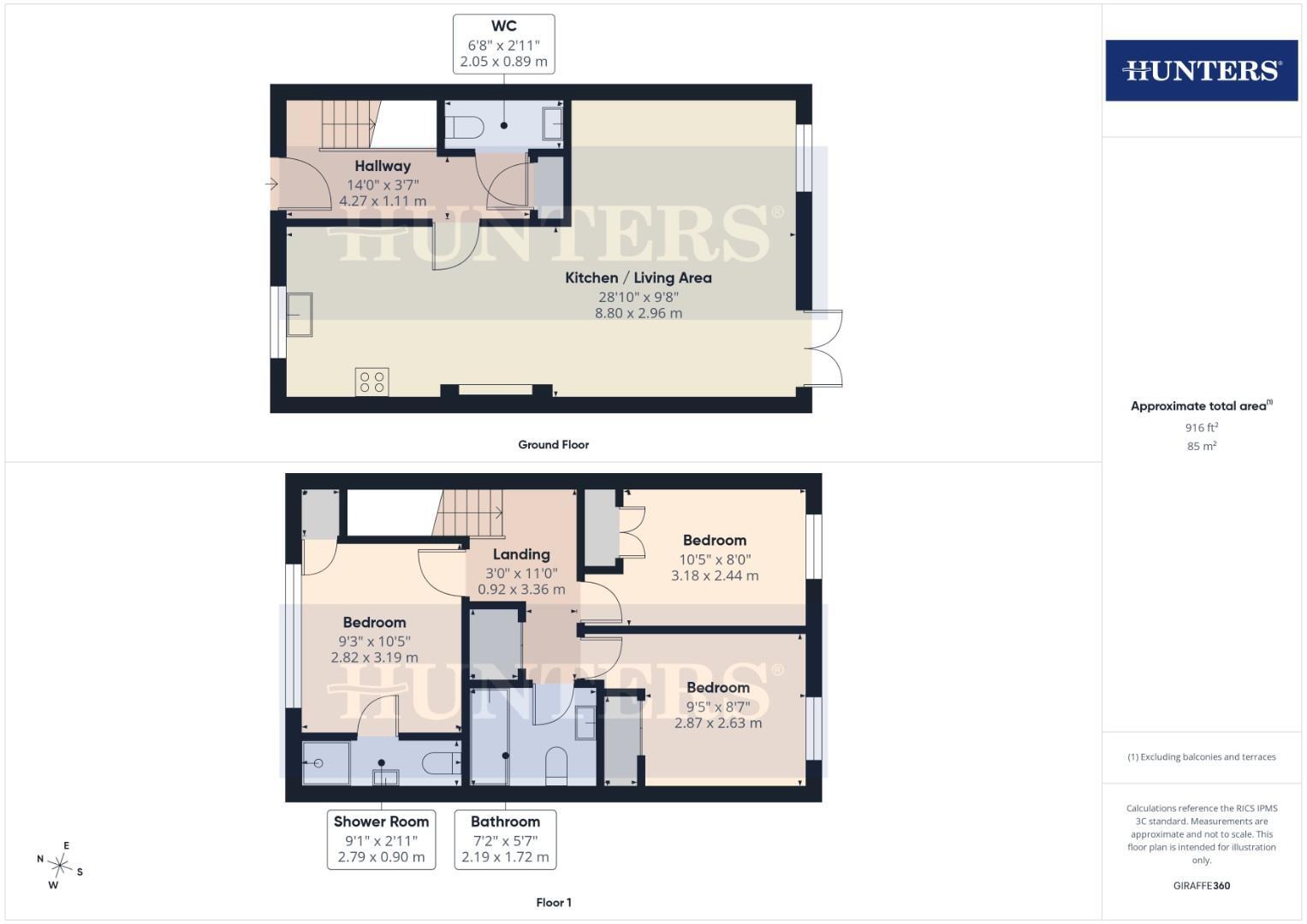 Sunrise Drive, Moor Road, Filey floorplan