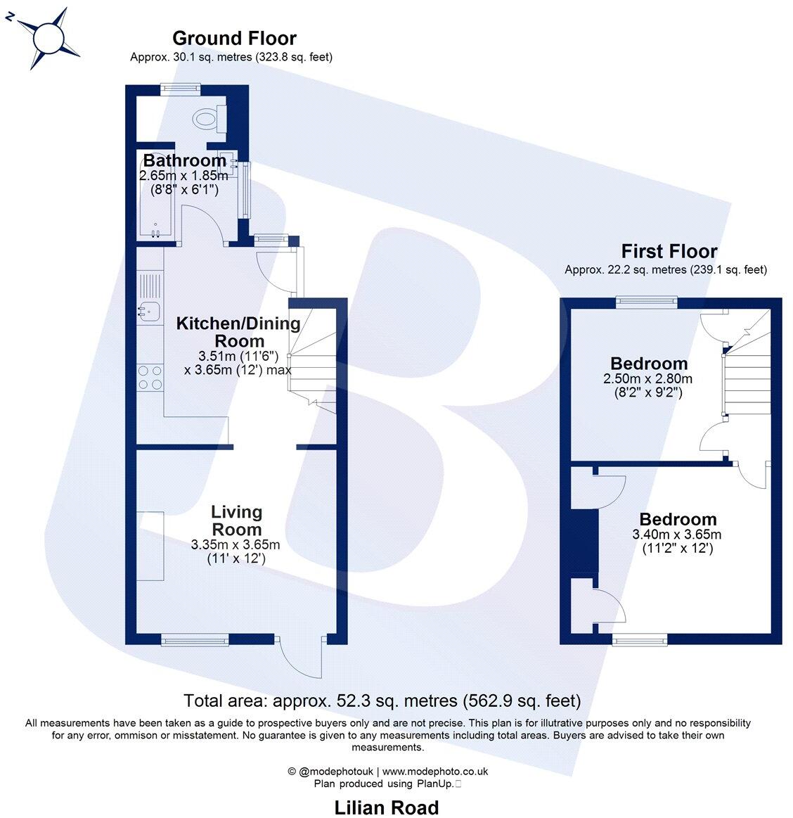 Lilian Road, Burnham-on-Crouch, Essex, CM0 floorplan