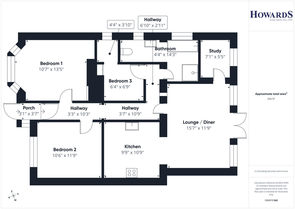 Homefield Avenue, Lowestoft floorplan