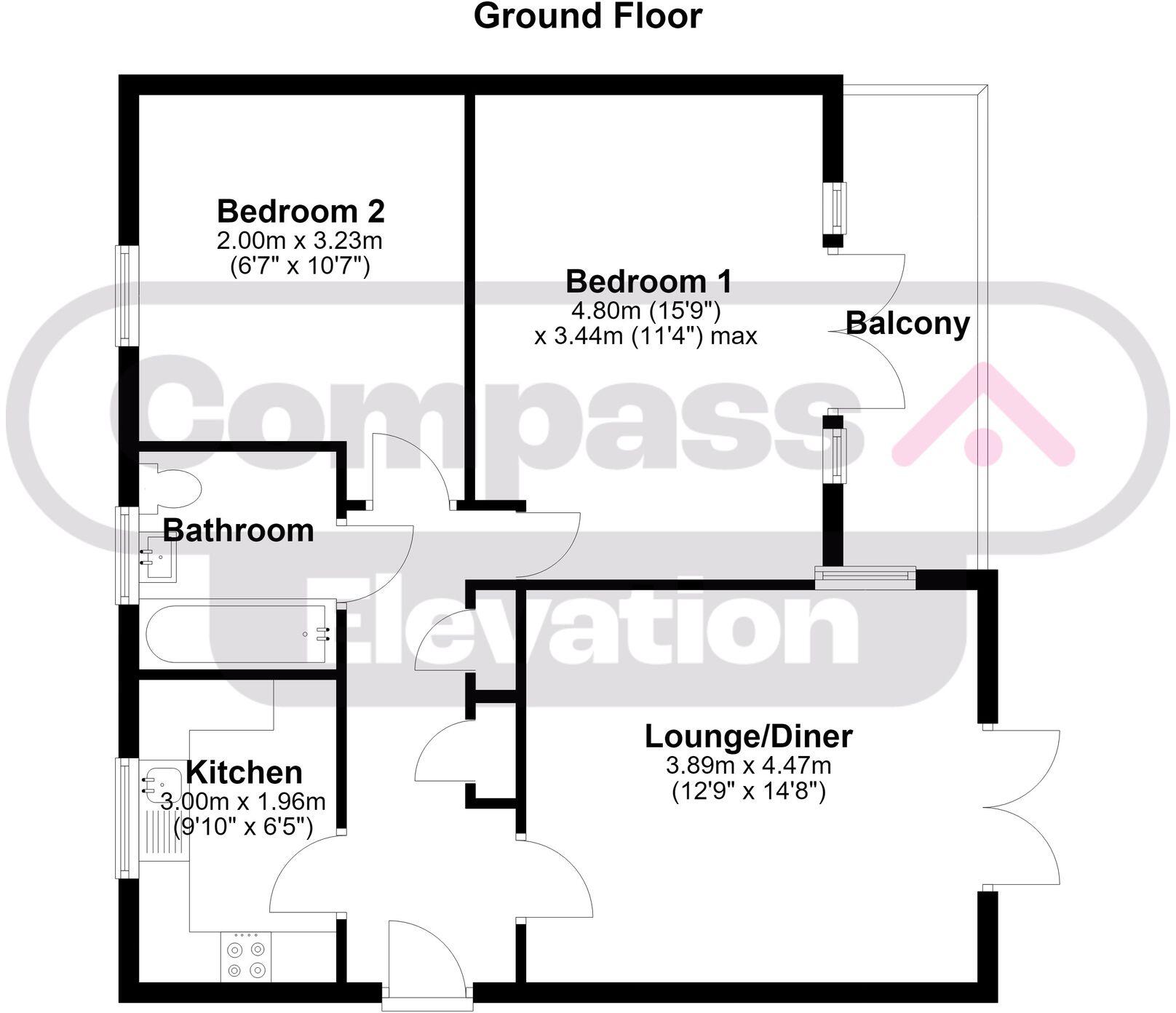 Southern Cross, Wixams, MK42 floorplan
