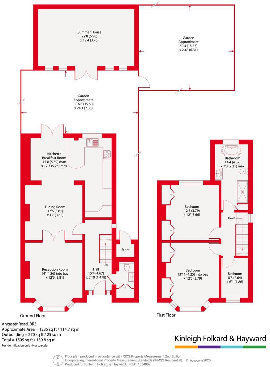 Ancaster Road, Beckenham, BR3 floorplan
