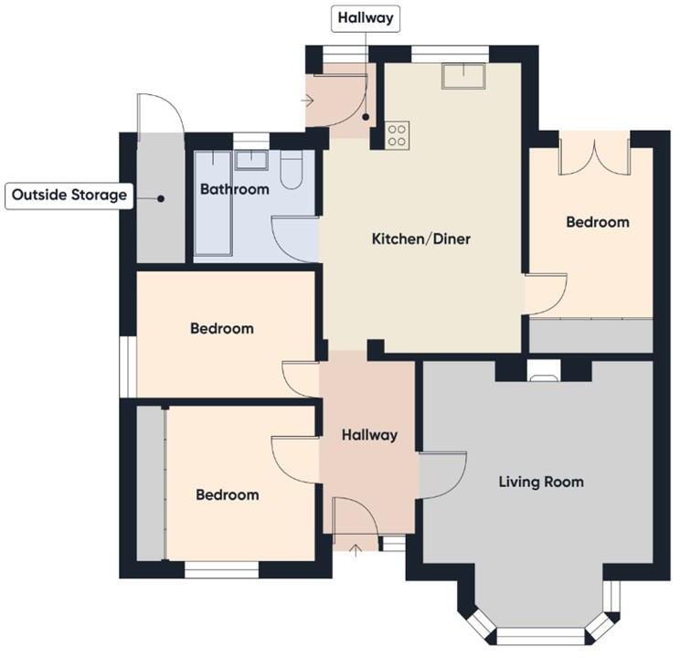 Celta Road, Peterborough floorplan
