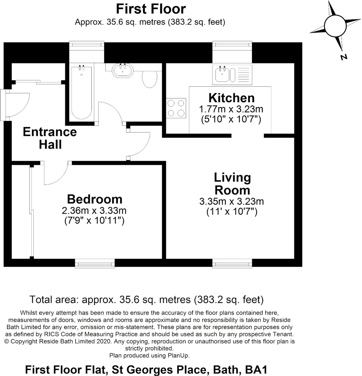 St George`s Place floorplan