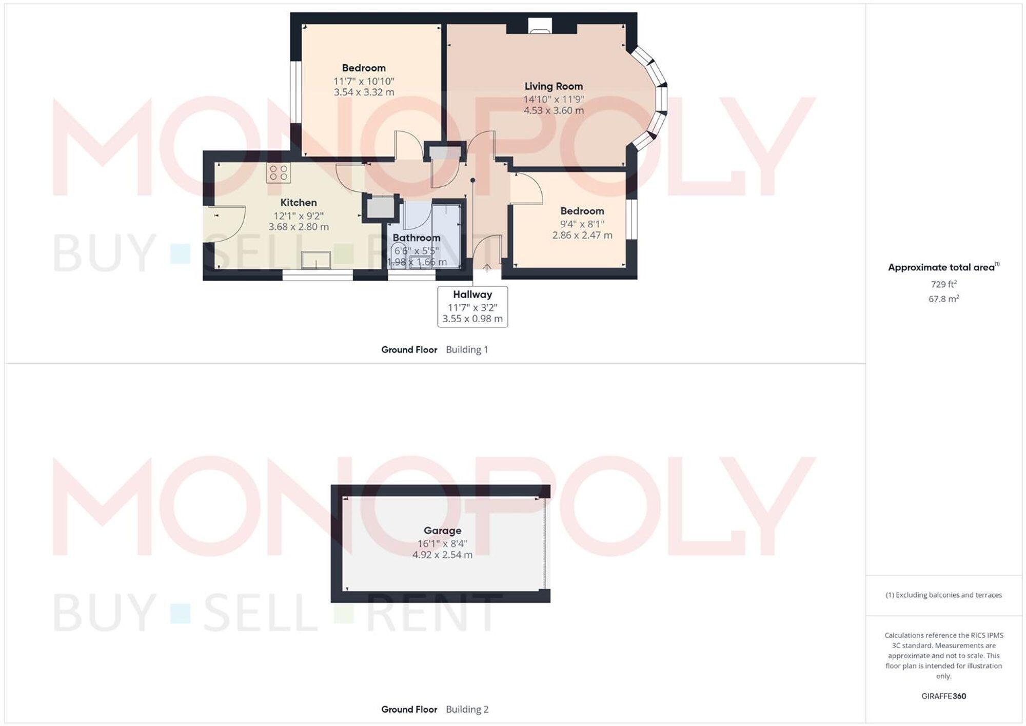 Sandringham Road, Wrexham, LL11 floorplan
