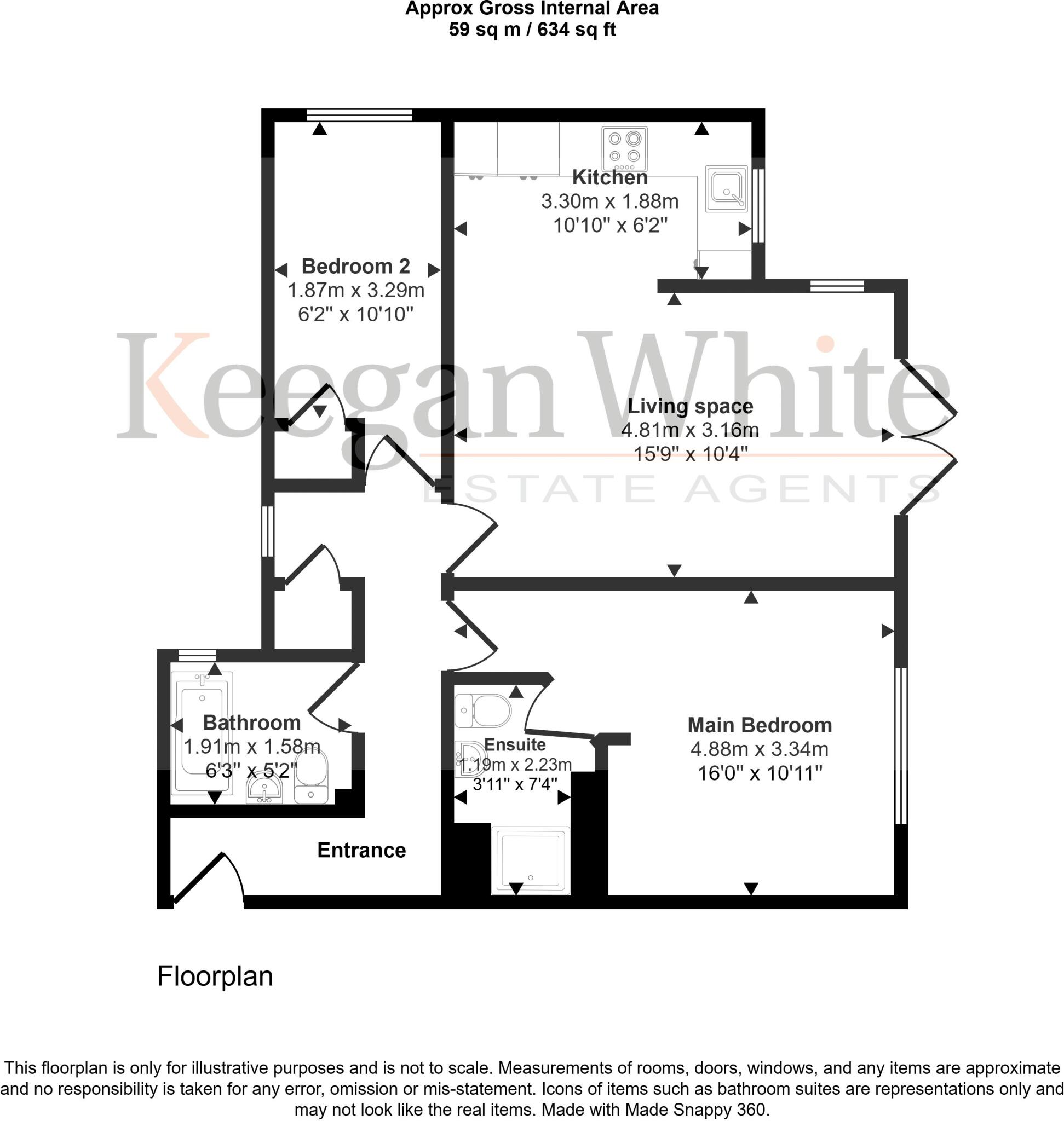 Holly Place - Loudwater - Private Garden - No Chain floorplan