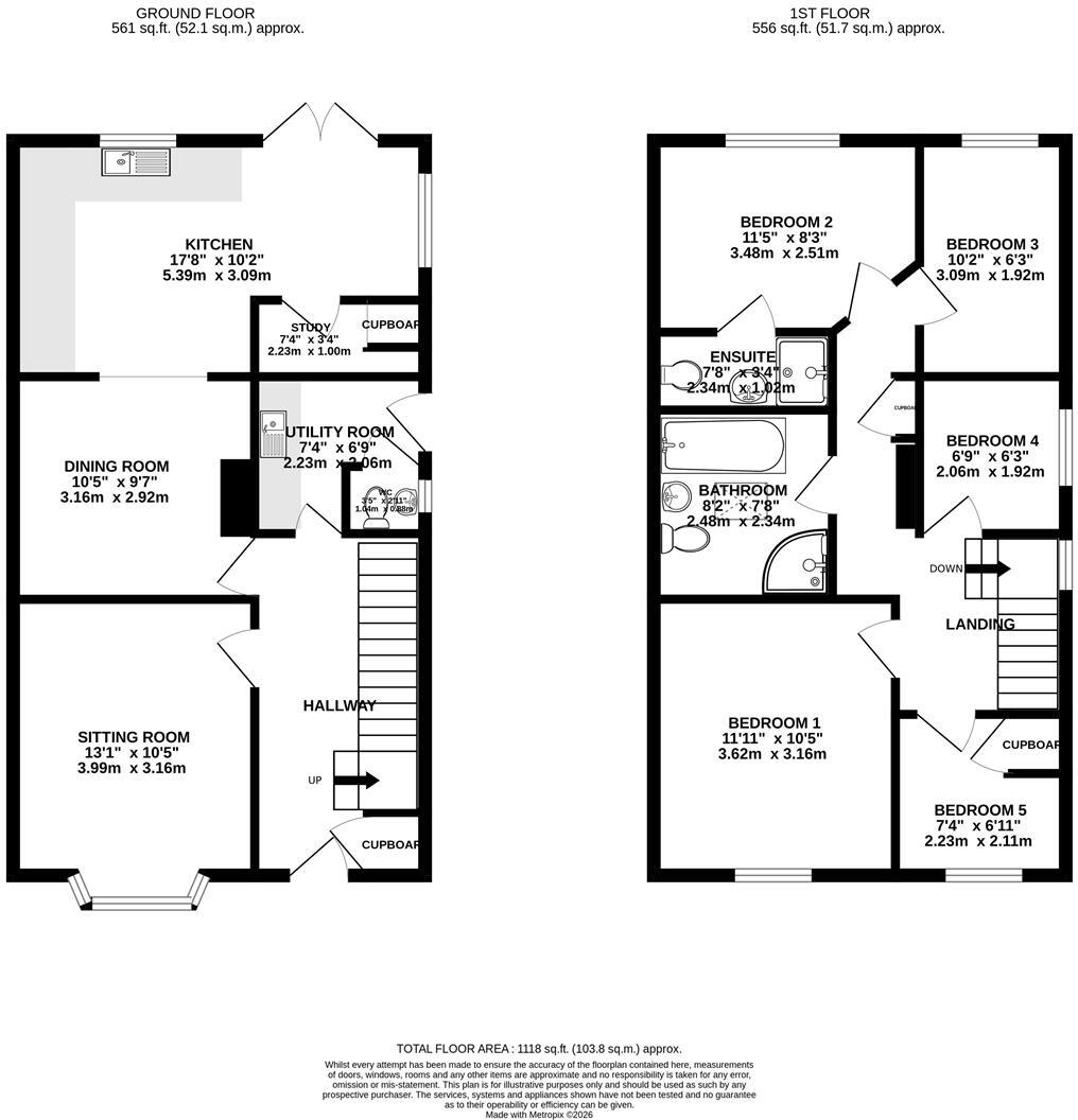 4, Sunnyhill Road, Salisbury floorplan