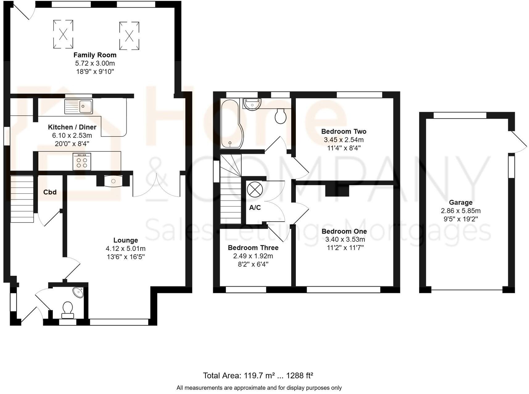 Pipit Rise, Bedford, MK41 floorplan