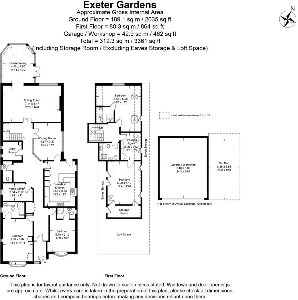 Exeter Gardens, Stamford floorplan