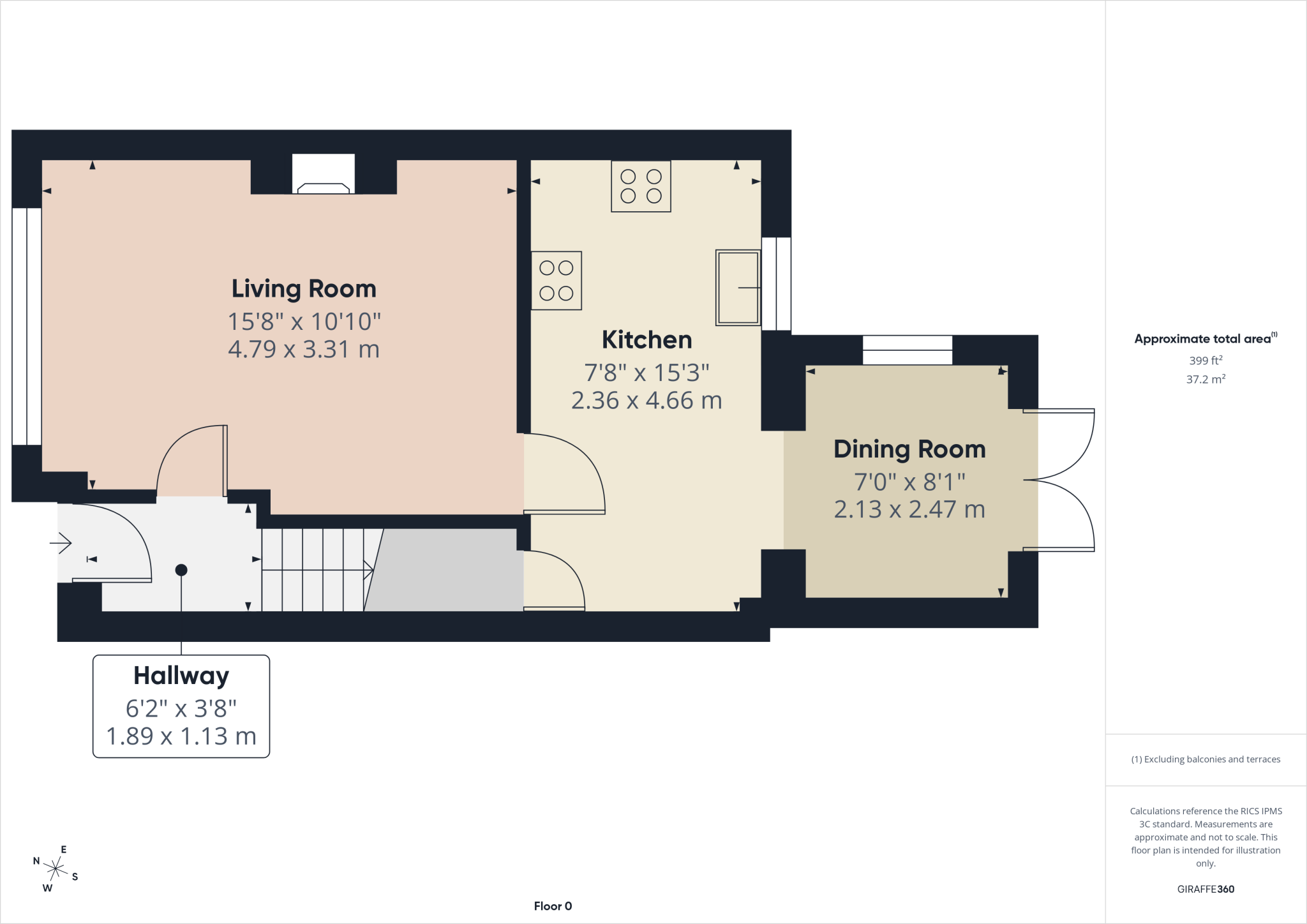 33, Stanhope Close, Holsworthy, Devon floorplan
