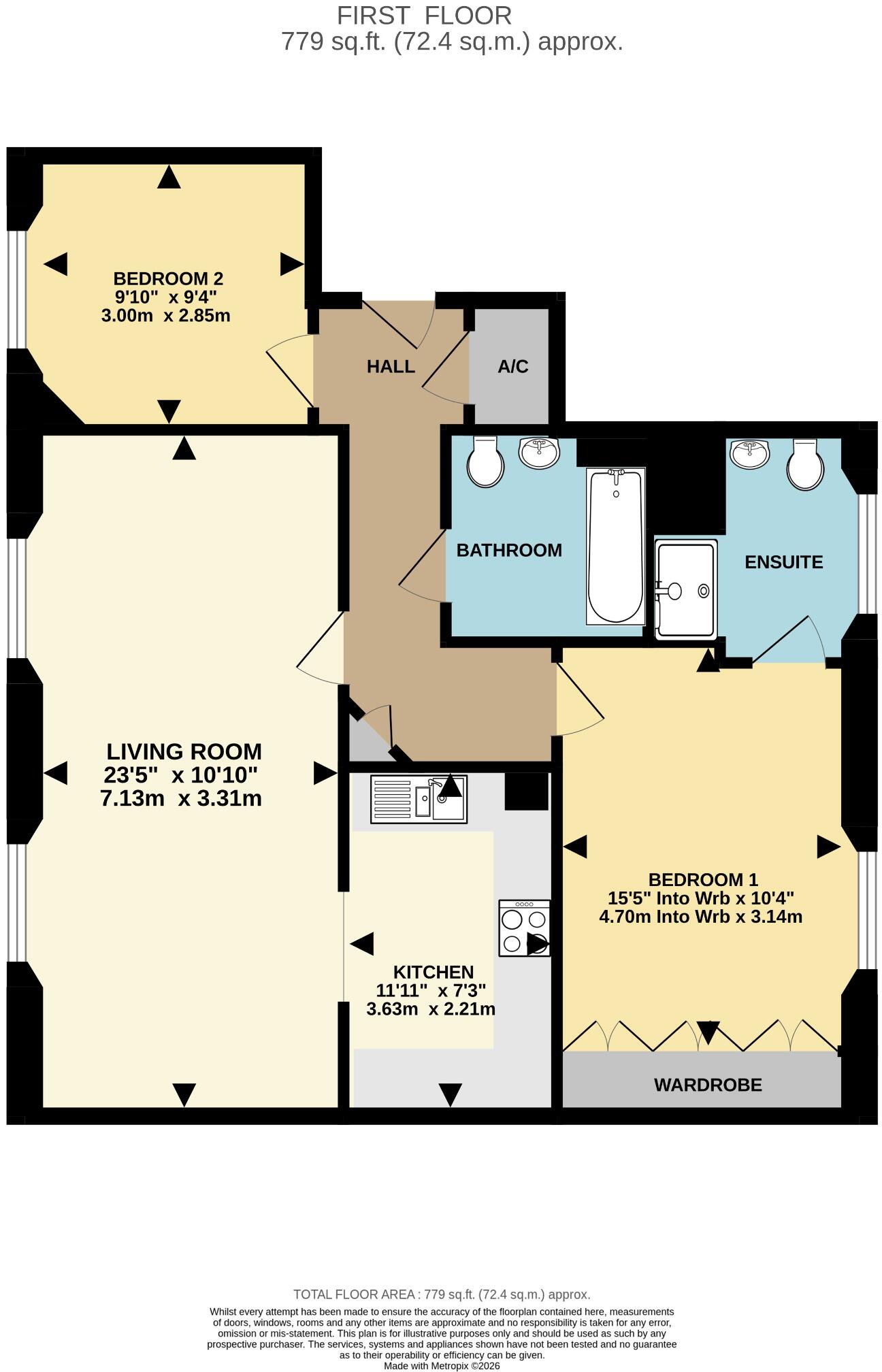 Abbess Way, Waterlooville floorplan