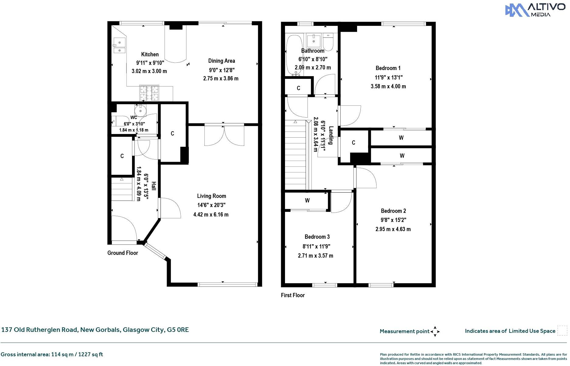 Old Rutherglen Road, New Gorbals, Glasgow floorplan