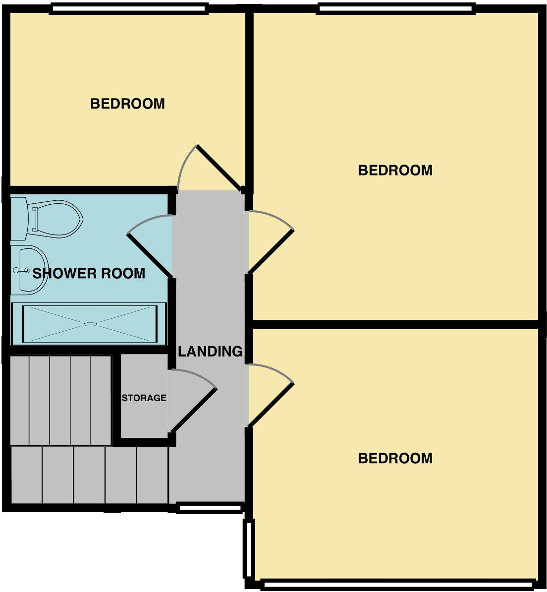 Warren Drive, Elm Park, Hornchurch, Essex, RM12 4PN floorplan