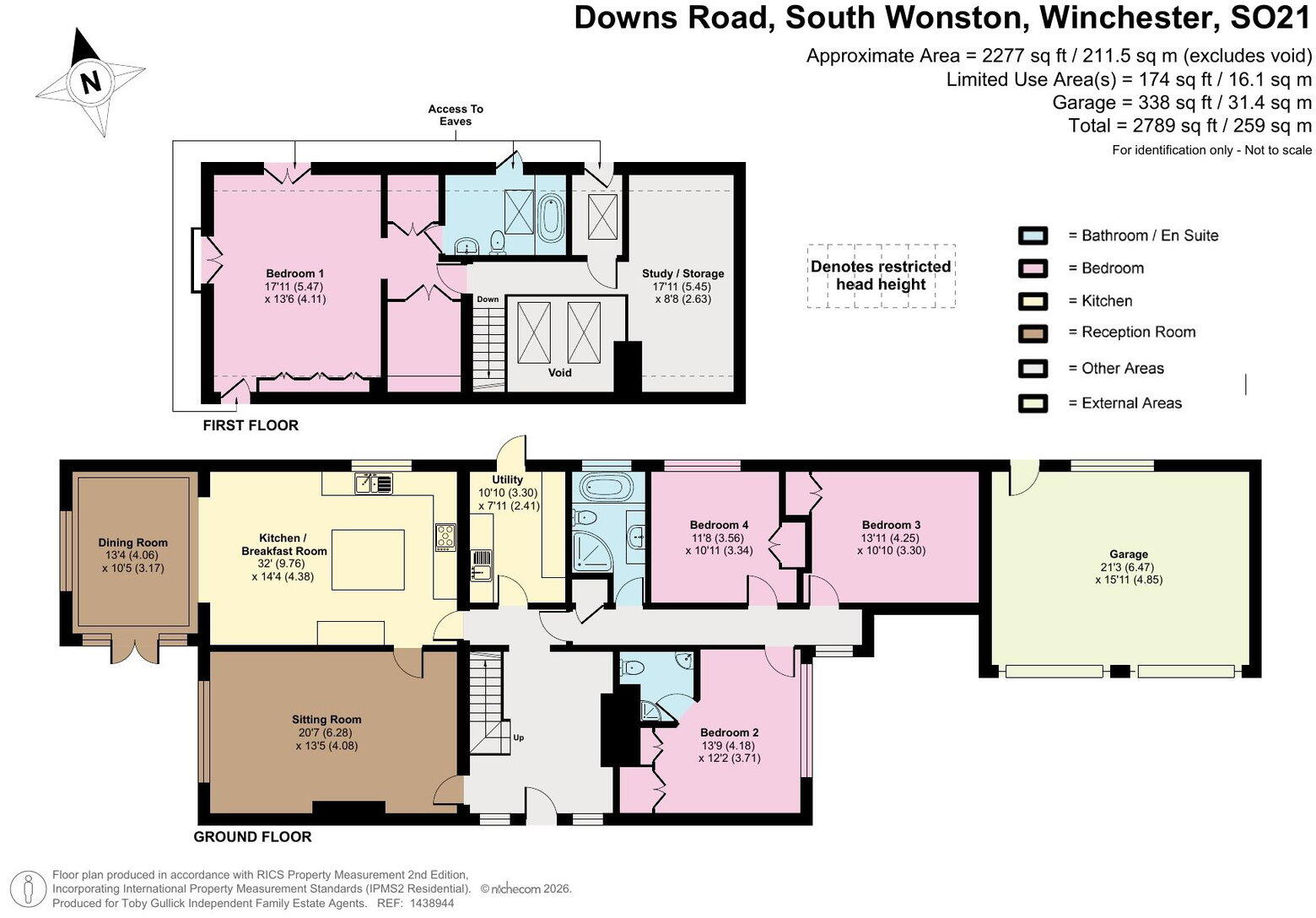 South Wonston, SO21 floorplan