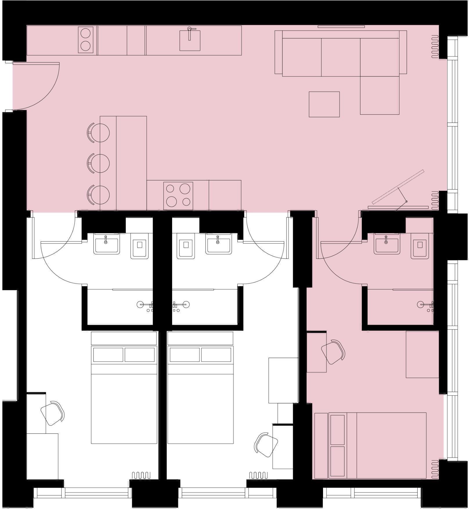 Union East Tower, Water Street, Manchester floorplan