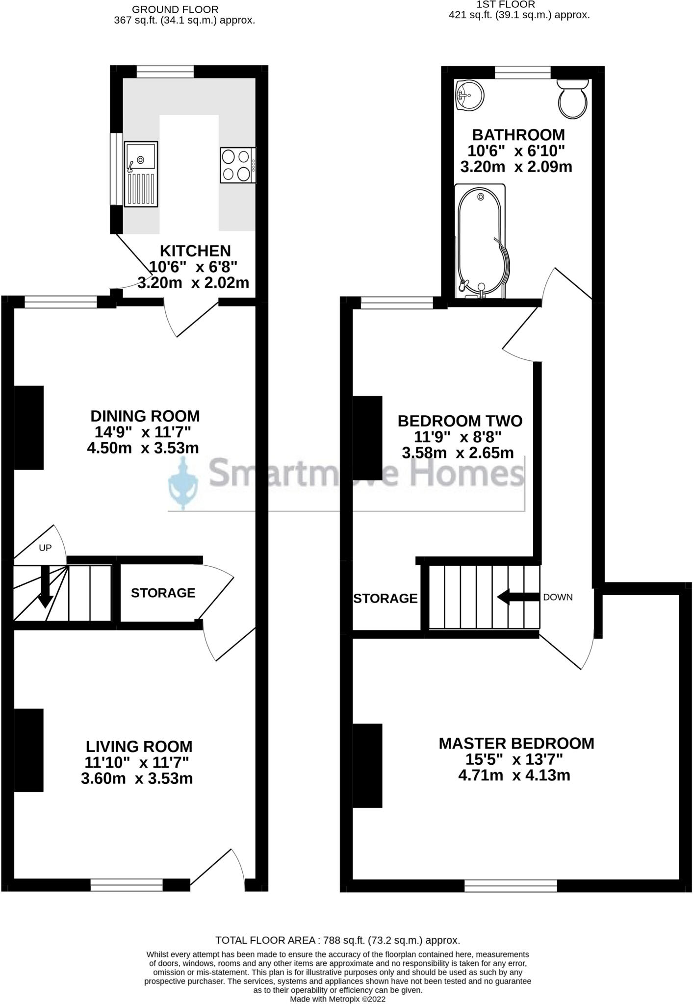Market Place, Somercotes floorplan