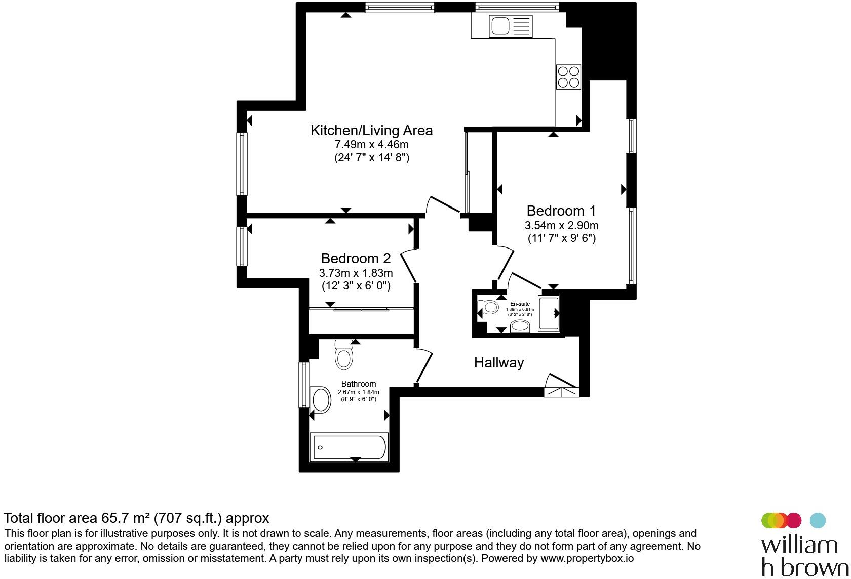 Mill Tye, Great Cornard, Sudbury floorplan