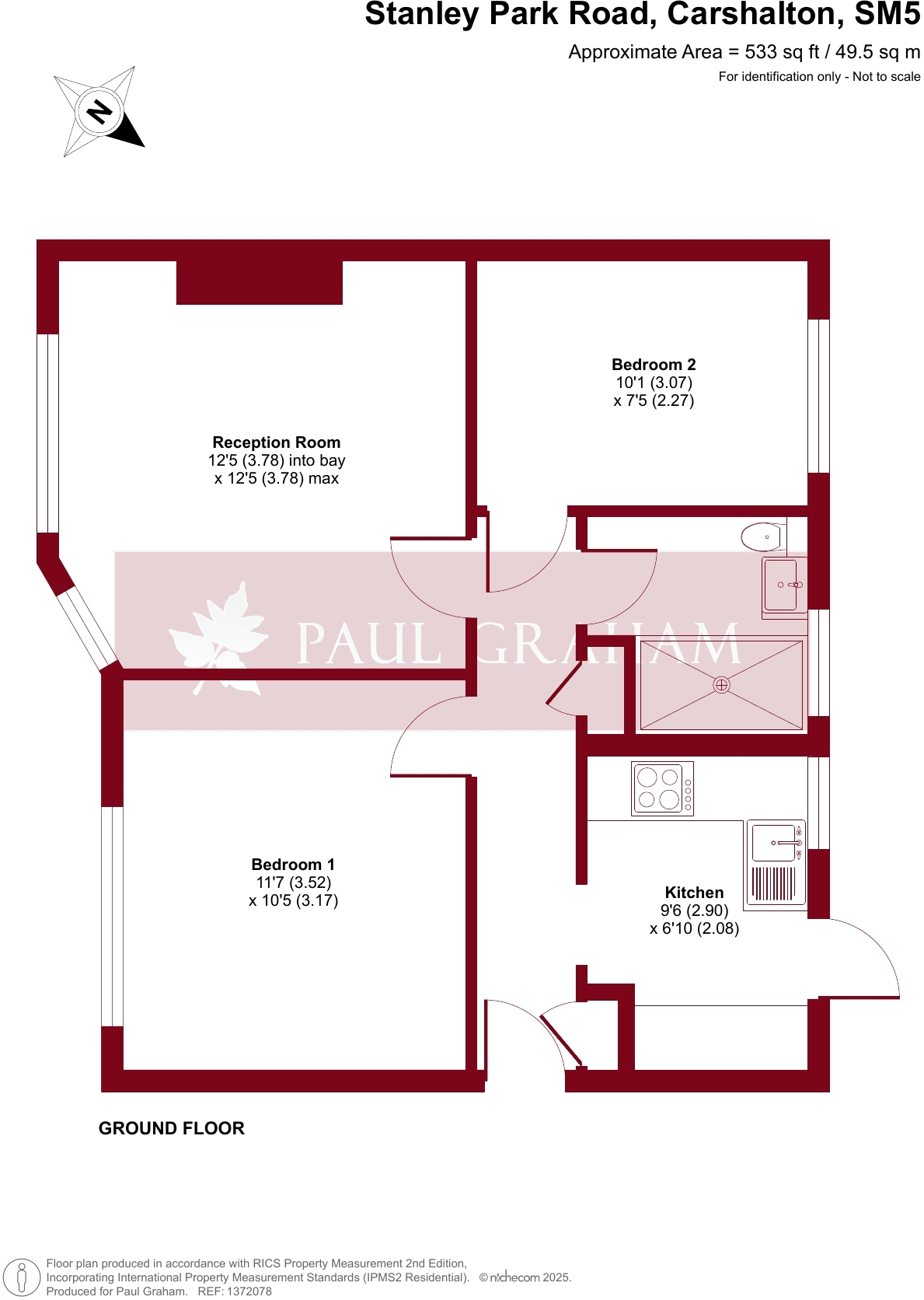 Stanley Park Road, Carshalton floorplan