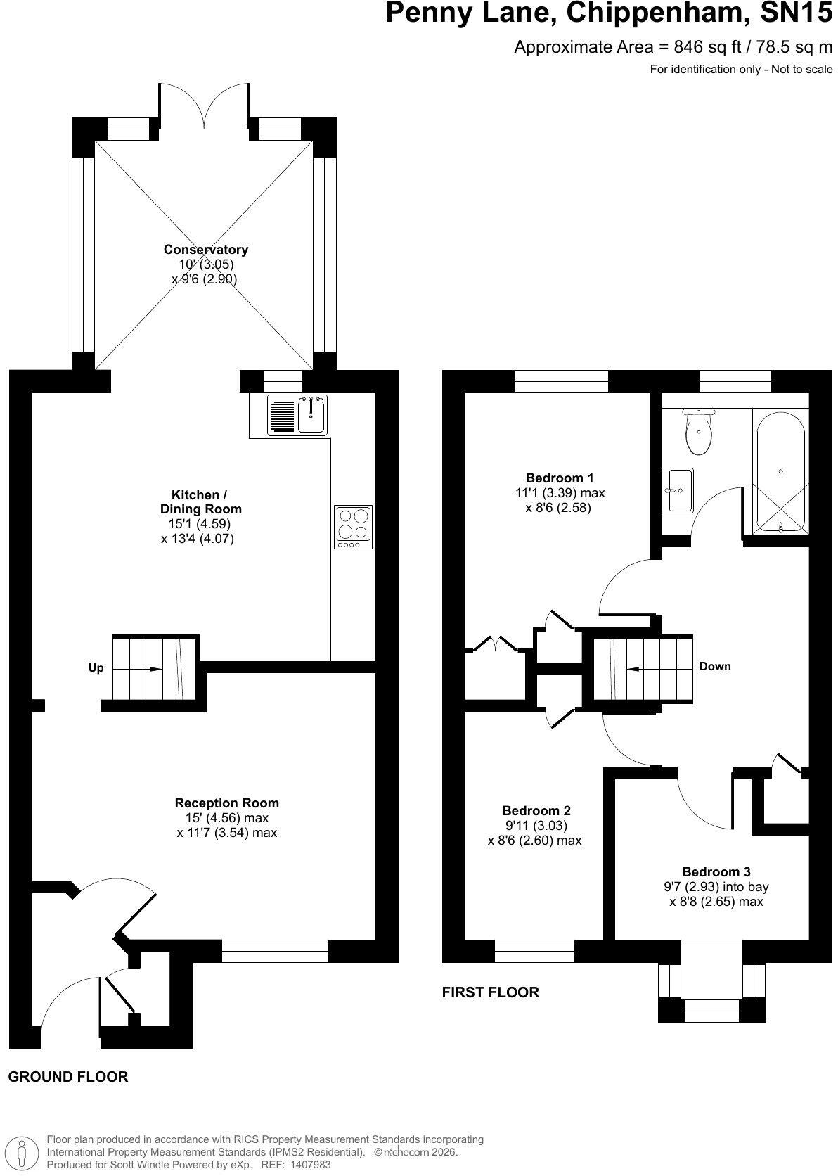 Penny Lane, Pewsham floorplan