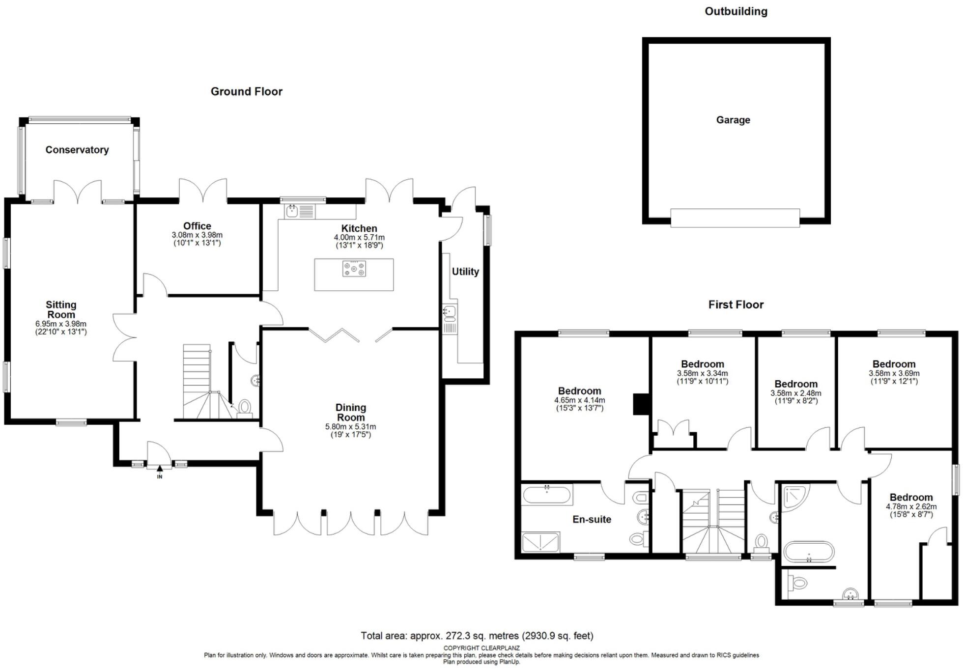 Gilberts Mead Close, Andover, Hampshire, SP11 floorplan