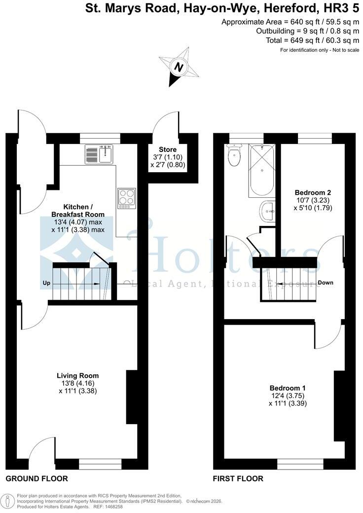 Gypsy Castle Lane, Hay-On-Wye, Hereford floorplan